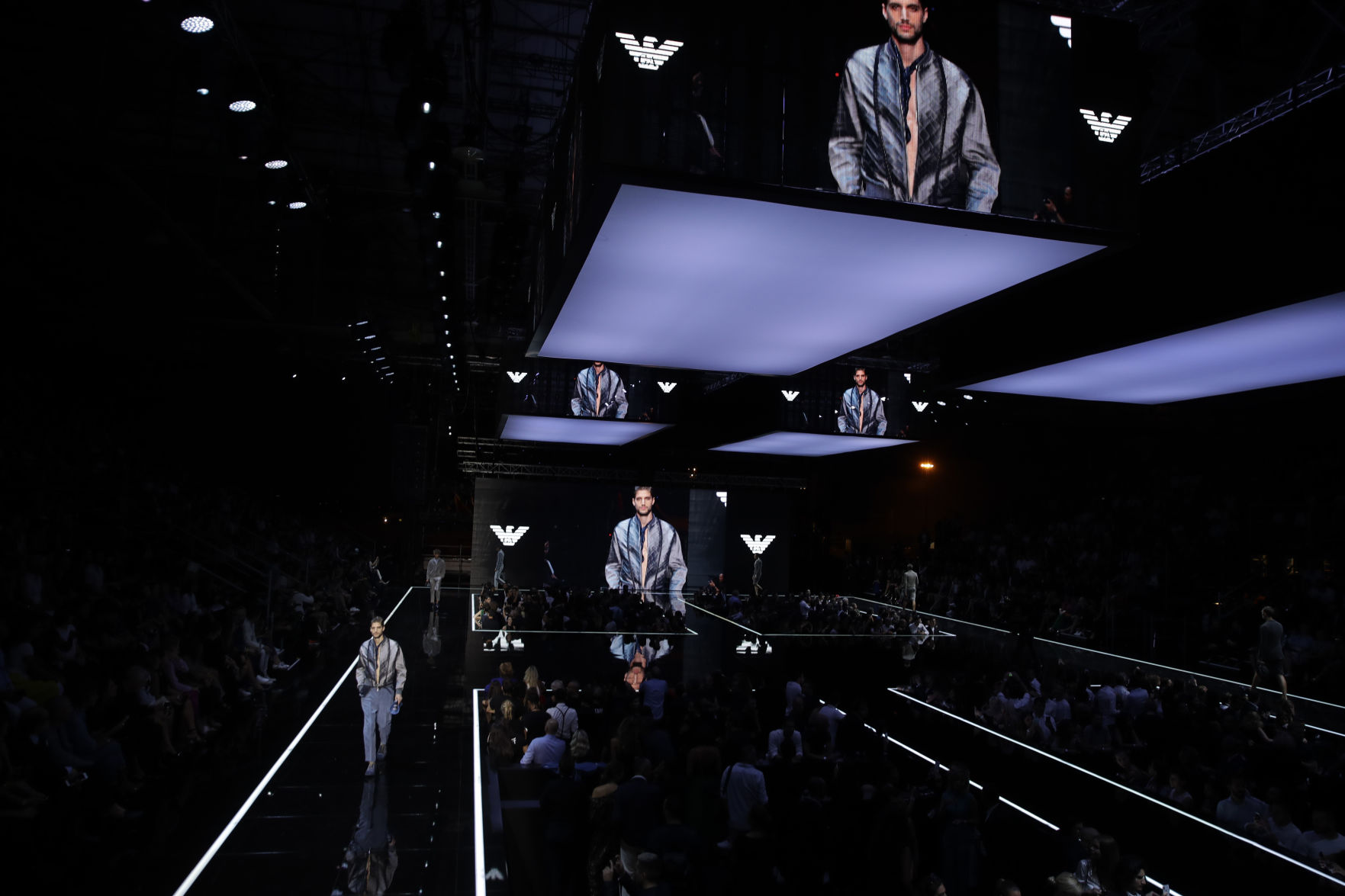 APTOPIX Italy Fashion Emporio Armani